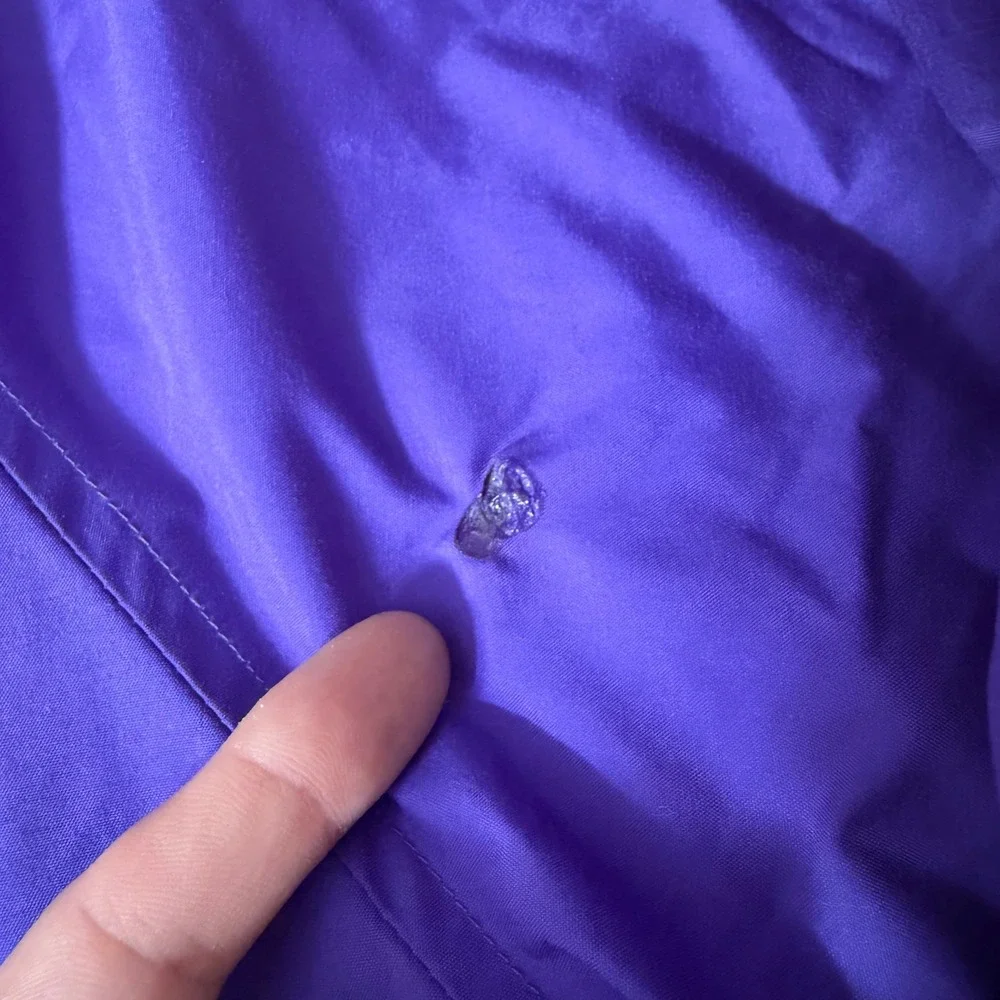 Vintage Sunbelt Sportswear Ski Jacket Purple Colorblock 90s Parka Mens XL B+ fit